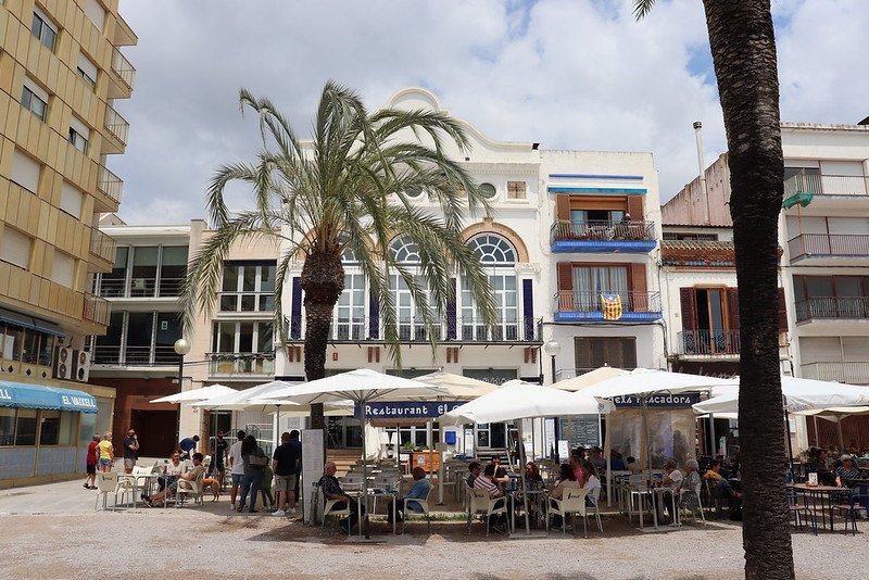 Terrasses del passeig marítim